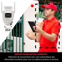 Kyf Cámara de Seguridad Exterior PT WiFi 360° Giratoria con Sensores Dual 2x3MP, modelo AAAPW98381