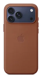 Apple MGFC4ZM/A Funda Techwoven con MagSafe para iPhone 17 Pro Max (6.9") - Sienna/Naranja, 100% Poliéster Reciclado, Protección contra Caídas y Rayones