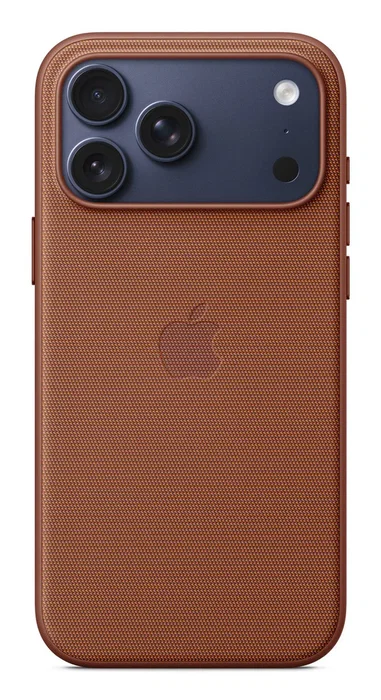 Apple MGFC4ZM/A Funda Techwoven con MagSafe para iPhone 17 Pro Max (6.9") - Sienna/Naranja, 100% Poliéster Reciclado, Protección contra Caídas y Rayones
