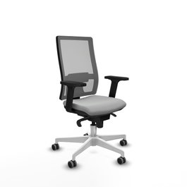 PIQUERAS Y CRESPO Silla de oficina Horna con mecanismo Sincro Gris