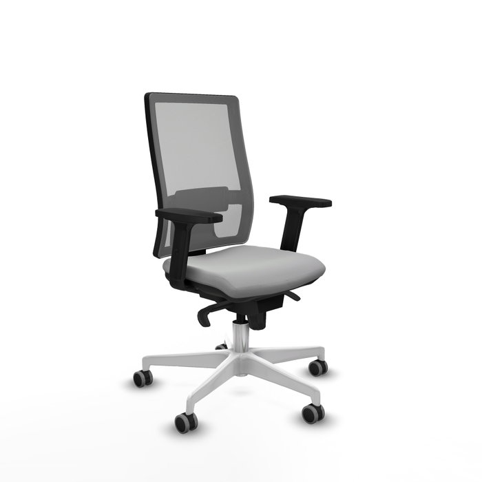 PIQUERAS Y CRESPO Silla de oficina Horna con mecanismo Sincro Gris PIQUERAS Y CRESPO Silla de oficina Horna con mecanismo Sincro Gris