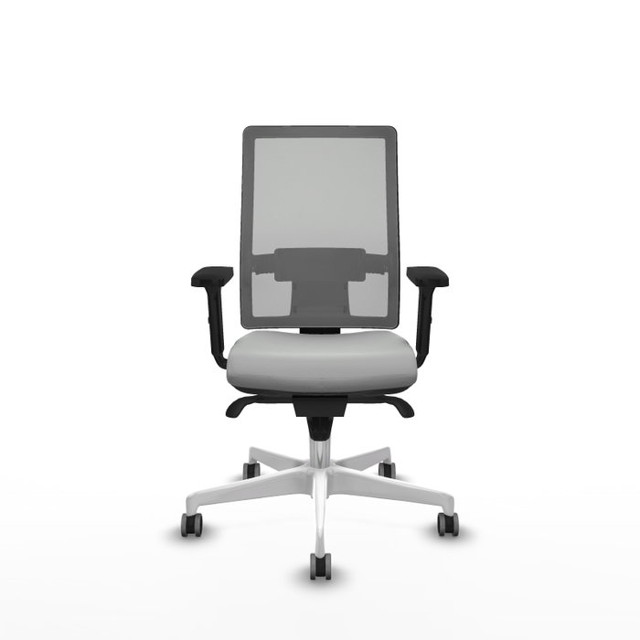 PIQUERAS Y CRESPO Silla de oficina Horna con mecanismo Sincro Gris PIQUERAS Y CRESPO Silla de oficina Horna con mecanismo Sincro Gris