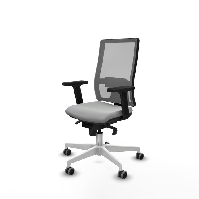 PIQUERAS Y CRESPO Silla de oficina Horna con mecanismo Sincro Gris PIQUERAS Y CRESPO Silla de oficina Horna con mecanismo Sincro Gris