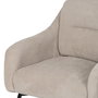 Sillón Beige Tejido-Metal 69 X 73 X 79 cm