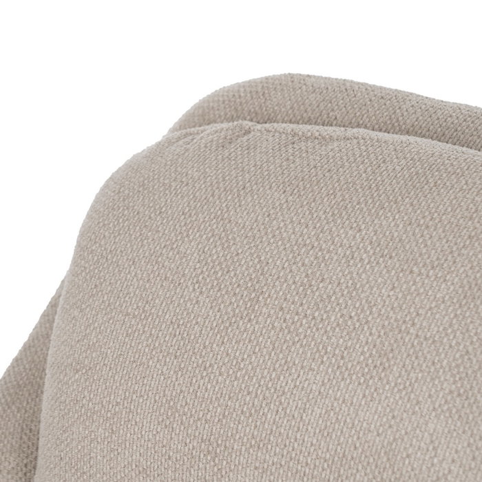 Sillón Beige Tejido-Metal 69 X 73 X 79 cm