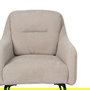 Sillón Beige Tejido-Metal 69 X 73 X 79 cm