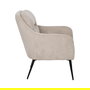 Sillón Beige Tejido-Metal 69 X 73 X 79 cm