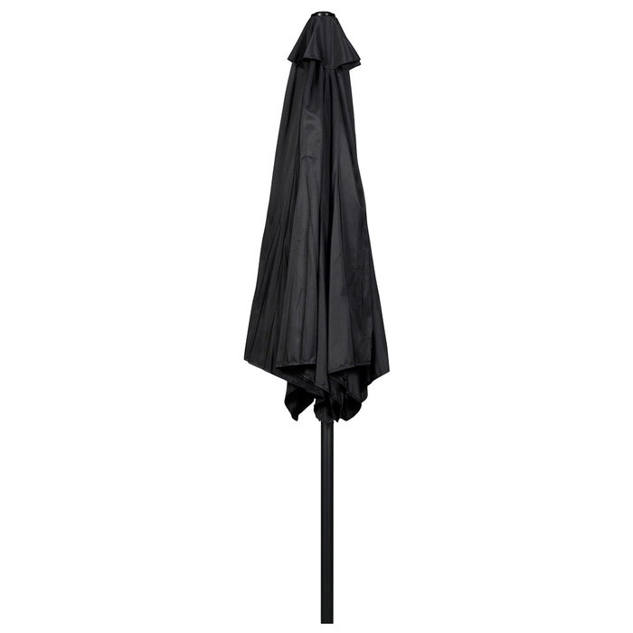 Outfit Sombrilla Incli. M Negra, Inclinable, Diámetro 300 cm, Protección UV50+, Modelo Joakim