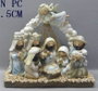 DKD Home Decor Nacimiento de Resina Surtido de 2 Unidades