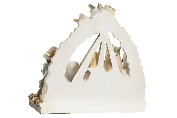 DKD Home Decor Nacimiento de Resina Surtido de 2 Unidades