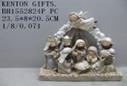 DKD Home Decor Nacimiento de Resina Surtido de 2 Unidades