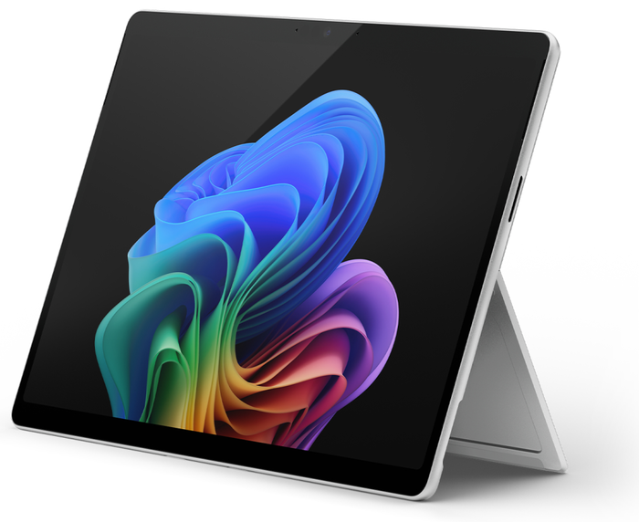 Microsoft Surface Pro 11 Copilot+ PC, 13 pulg, Snapdragon, 16 GB RAM, 512 GB SSD, Platino