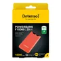 Intenso Batería Externa Power Bank 10000 mAh Carga Rápida 20W, Pantalla LCD, USB-C, Cable Incluido, Naranja, Ref. 7332038