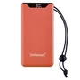Intenso Batería Externa Power Bank 10000 mAh Carga Rápida 20W, Pantalla LCD, USB-C, Cable Incluido, Naranja, Ref. 7332038