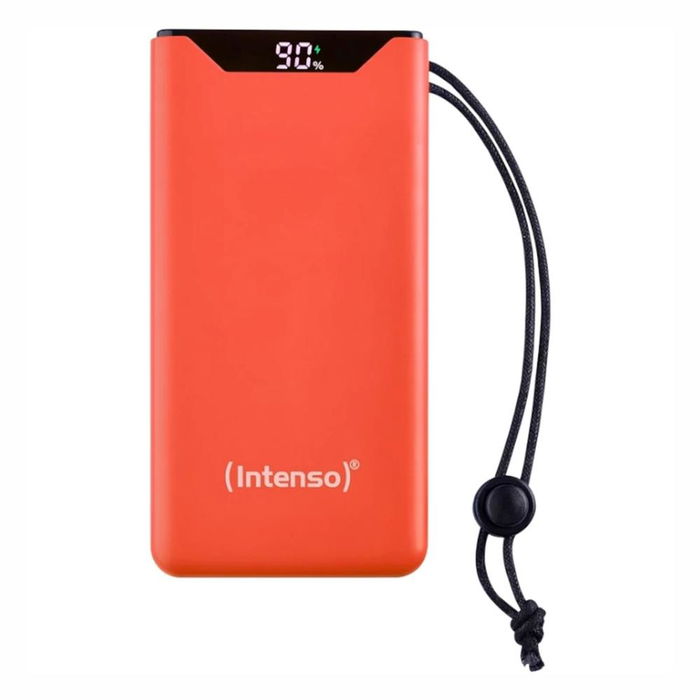 Intenso F10000 Powerbank 10000 mAh Carga Rápida 20W PD QC 3.0 USB-C/A Puerto Dual Naranja Intenso F10000 Powerbank 10000 mAh Carga Rápida 20W PD QC 3.0 USB-C/A Puerto Dual Naranja