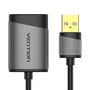 Vention CDKHB Tarjeta de Sonido USB Externa - Adaptador Audio con 2 Salidas Jack 3.5mm Hembra, 16 bit, Plug & Play