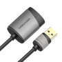 Vention Tarjeta de Sonido CDKHB USB Macho a 2x Jack 3.5 Hembra