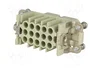 HARTING Han® D Plantilla de contacto hembra 15 polos