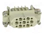 HARTING Han® D Plantilla de contacto hembra 15 polos