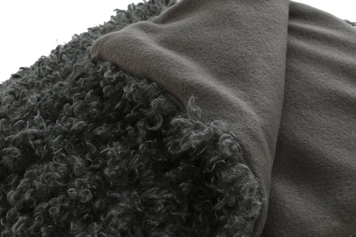 DKD Home Decor Manta Sofa Urban Boucle 2c24 Verde 170 x 130 cm (2 Unidades)