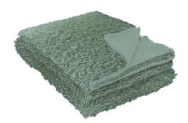 DKD Home Decor Manta de Sofá Verde 130x170 cm