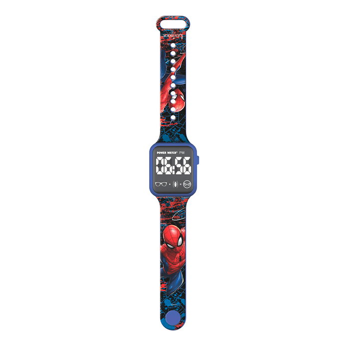 Lexibook Reloj Digital LED Spider-Man DMW060SP Marvel para Niños +3 Años
