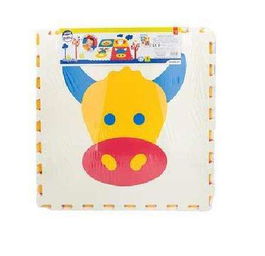 Color Baby Puzzle Eva 4 Piezas Animales 118x118cm