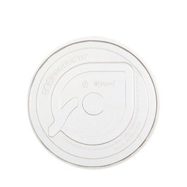 BioWorks Tapa Plana 9,6 cm (1000u) - Un Solo Uso, Material PLA, Diámetro 9.6 cm