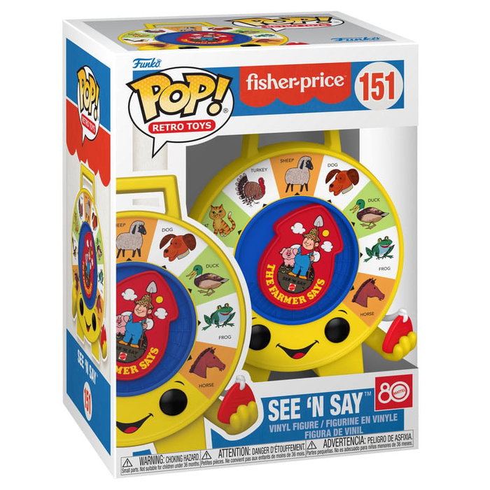 Funko Retro Toys POP! Vinyl Figura See 'N Say 9 cm Funko Retro Toys POP! Vinyl Figura See 'N Say 9 cm