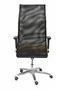 Piqueras y crespo Sahúco XL Asiento Amarillo y Respaldo de Malla Negro