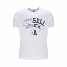 Camiseta de Manga Corta Hombre Russell Athletic AMT A40071 Blanco