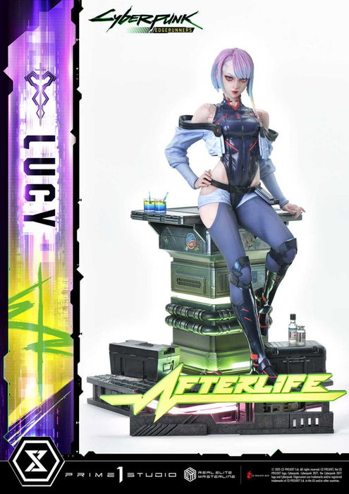 Prime 1 Studio Cyberpunk: Edgerunners Estatua Lucy Deluxe Bonus Version 1/4
