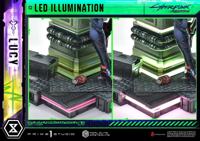 Prime 1 Studio Cyberpunk: Edgerunners Estatua Lucy Deluxe Bonus Version 1/4