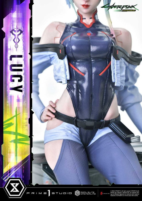 Prime 1 Studio Cyberpunk: Edgerunners Estatua Lucy Deluxe Bonus Version 1/4