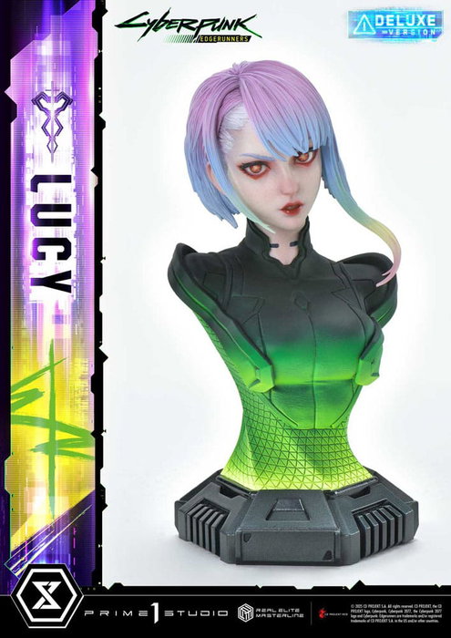 Prime 1 Studio Cyberpunk: Edgerunners Estatua Lucy Deluxe Bonus Version 1/4