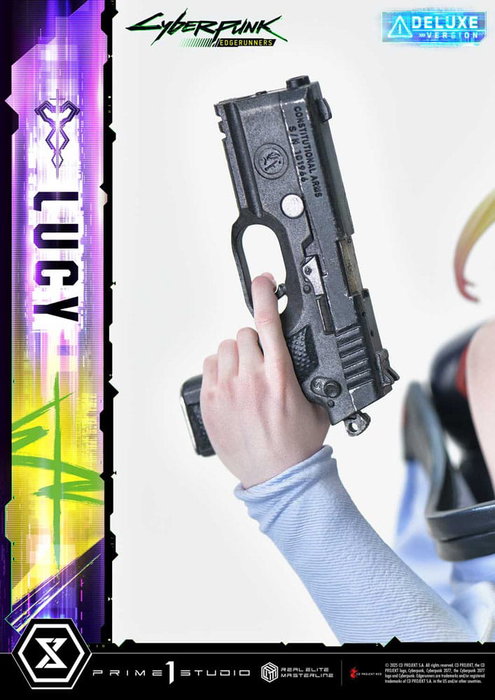 Prime 1 Studio Cyberpunk: Edgerunners Estatua Lucy Deluxe Bonus Version 1/4