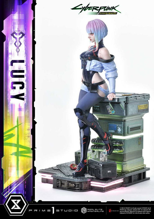 Prime 1 Studio Cyberpunk: Edgerunners Estatua Lucy Deluxe Bonus Version 1/4