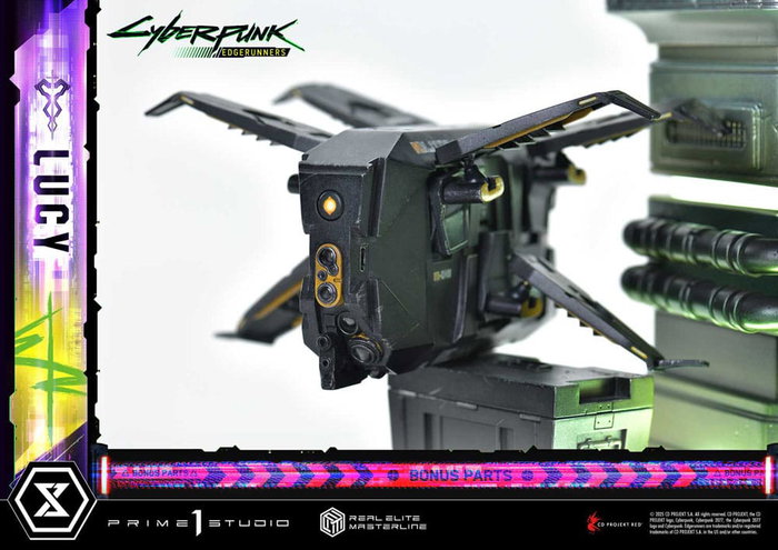Prime 1 Studio Cyberpunk: Edgerunners Estatua Lucy Deluxe Bonus Version 1/4
