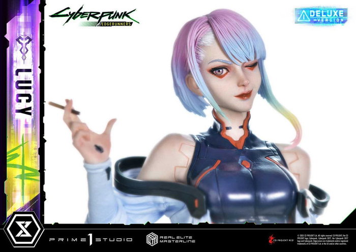 Prime 1 Studio Cyberpunk: Edgerunners Estatua Lucy Deluxe Bonus Version 1/4