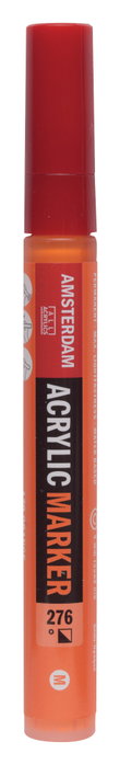 Amsterdam Marker Acrílica 4 mm Anaranjado Azo 276 Amsterdam Marker Acrílica 4 mm Anaranjado Azo 276