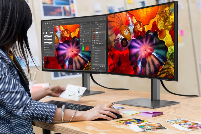 HP Z25xs G3 Monitor QHD 25" USB-C DreamColor Pantone Validado con 99% sRGB y Ajuste Ergonómico