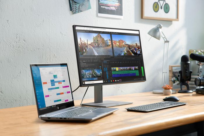 HP Z25xs G3 Monitor QHD 25" USB-C DreamColor Pantone Validado con 99% sRGB y Ajuste Ergonómico