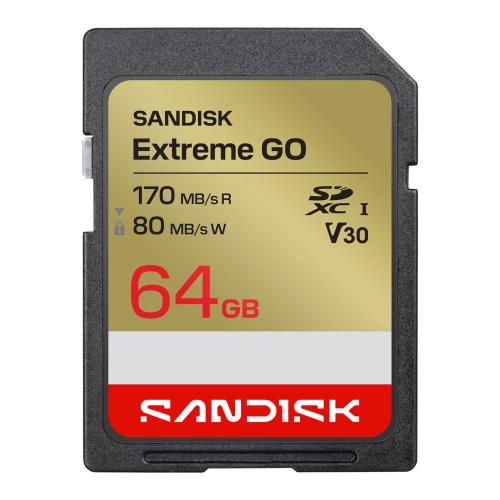 SanDisk Extreme GO 64 GB SDXC UHS-I SanDisk Extreme GO 64 GB SDXC UHS-I
