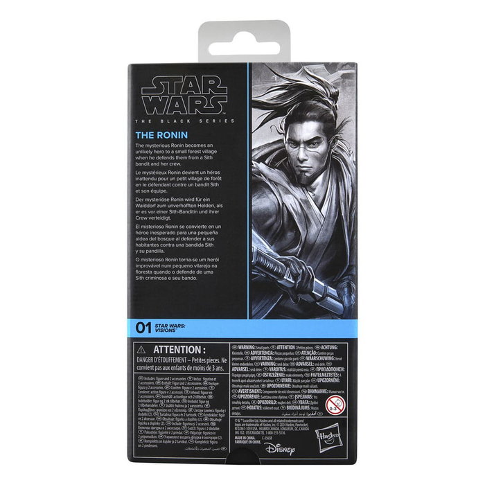 Star Wars: Visions Black Series Figura The Ronin 15 cm Star Wars: Visions Black Series Figura The Ronin 15 cm