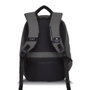Zoozie Bags 2754 Bolsa para Portátil Resistente al Agua con Puerto USB, Gris, Hasta 15.6 Pulgadas