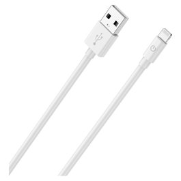 Realpower Cable de carga y datos USB-A a Lightning 2m Blanco MFI