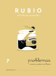 RUBIO Cuaderno A5 Operaciones y Problemas Nº 7 - Sumas y Restas Sin Llevar (+6 años)