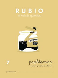Cuaderno Rubio A5 Operaciones Y Problemas Nº 7 - Sumas Y Restas Sin Llevar (+6 Años) (Set de 10)