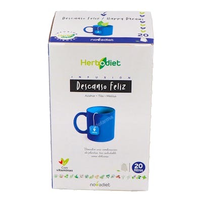 Nova Diet Herbodiet Descanso Feliz 20 bolsitas filtro