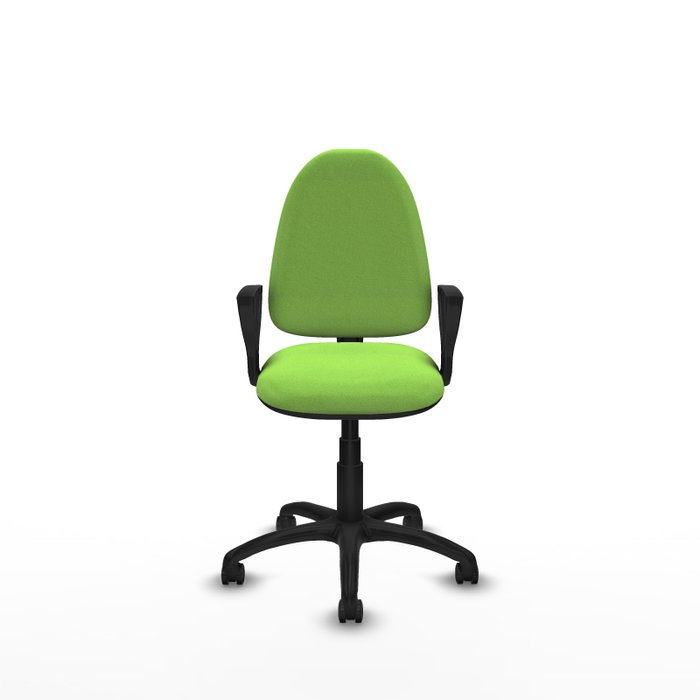 PIQUERAS Y CRESPO Silla de oficina Aýna color Pistacho con brazos fijos PIQUERAS Y CRESPO Silla de oficina Aýna color Pistacho con brazos fijos